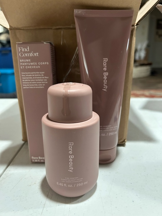 Rare Beauty Other - Rare Beauty Find Comfort Body & Hair Mist and Lotion Set in Dusty Rose
